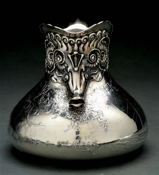 A WHITING STERLING WATER PITCHER.