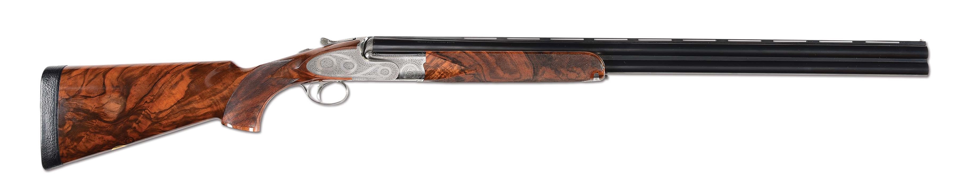 (M) SUPERB IVO FABBRI 12 BORE OVER/UNDER SHOTGUN ENGRAVED BY G. STUDETO/CREATIVE ARTS.