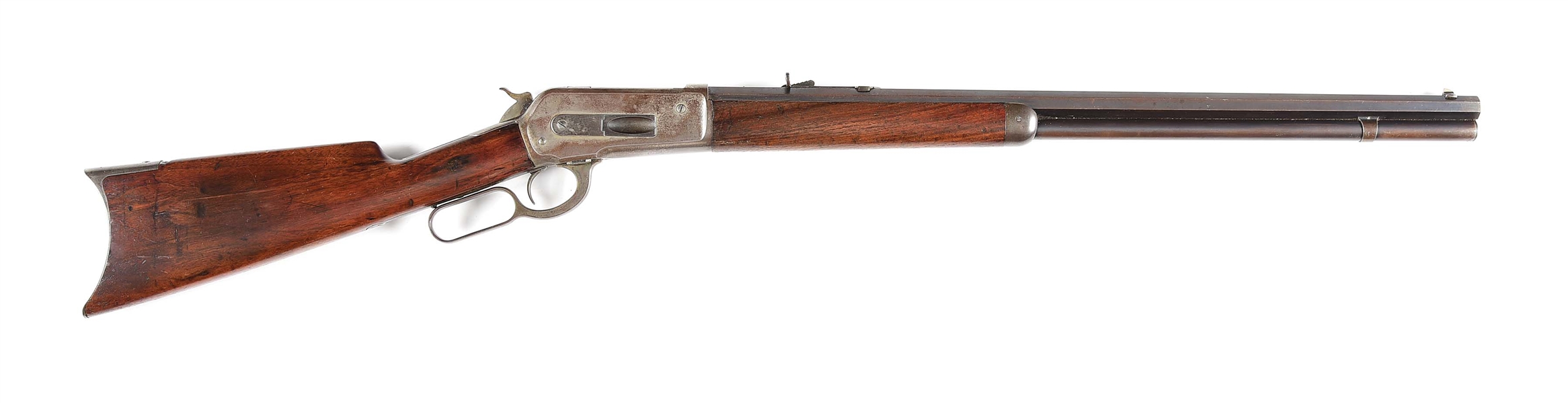 (A) WINCHESTER 1886 .40-82 WCF LEVER ACTION RIFLE.