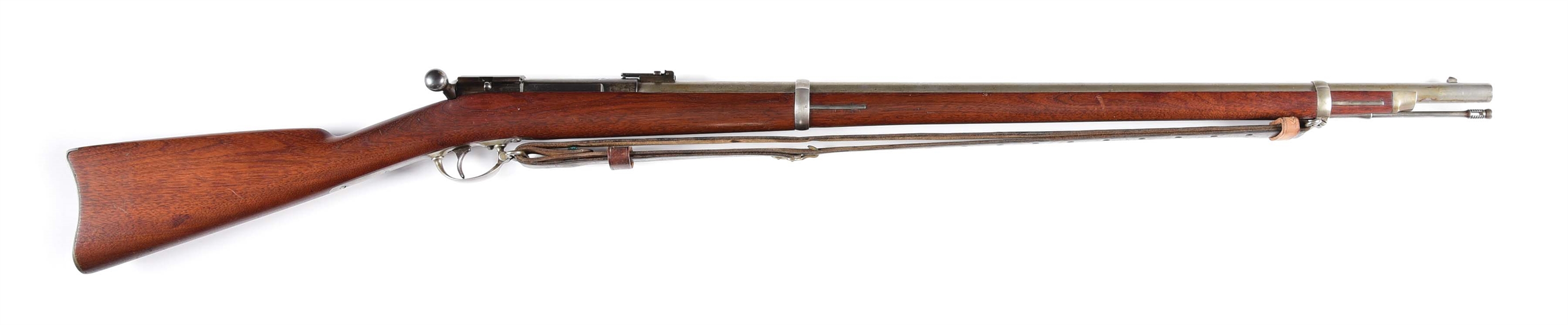 (A) SCARCE SPRINGFIELD MODEL 1871 WARD BURTON .50-70 SINGLE SHOT RIFLE.