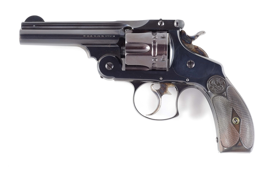 (A) SMITH & WESSON NO. 3 .44 RUSSIAN DOUBLE ACTION REVOVER