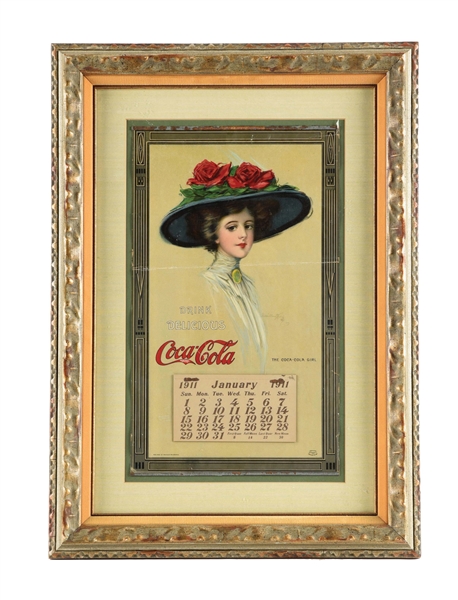 1911 COCA-COLA ADVERTISING CALENDAR.