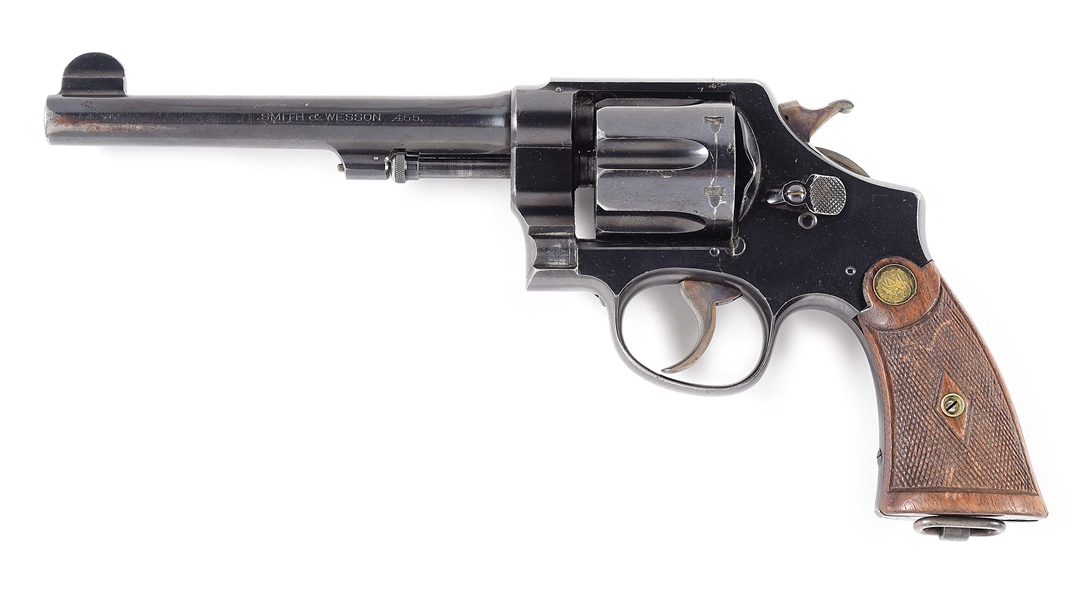 (C) SMITH & WESSON .455 MARK II HAND EJECTOR 2ND MODEL.