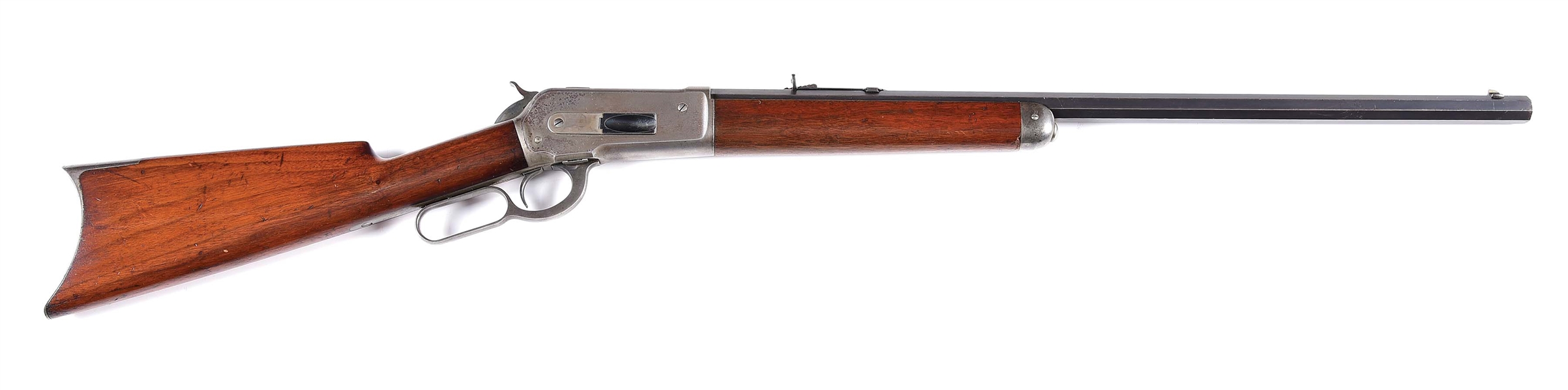 (A) WINCHESTER MODEL 1886 .40-65 LEVER ACTION RIFLE