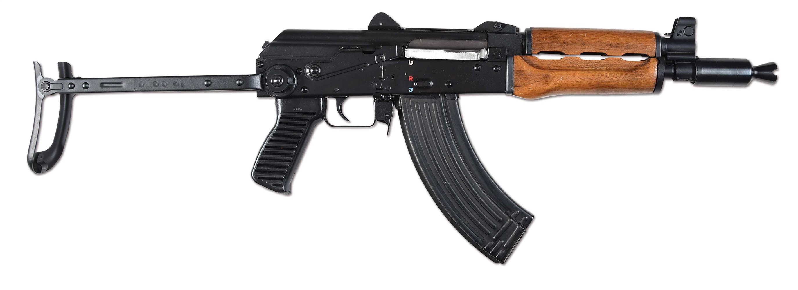 (N) LAFRANCE SPECIALTIES REGISTERED RECEIVER YUGOSLAVIAN M92 (AK 74U) MACHINE GUN (FULLY TRANSFERABLE).