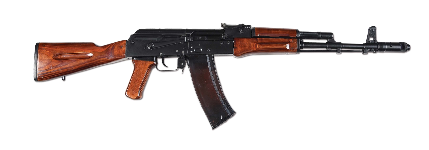 (N) NEAR MINT POLYTECH AK-74 HOST GUN WITH FLEMING FIREARMS AUTO SEAR MACHINE GUN (FULLY TRANSFERABLE).