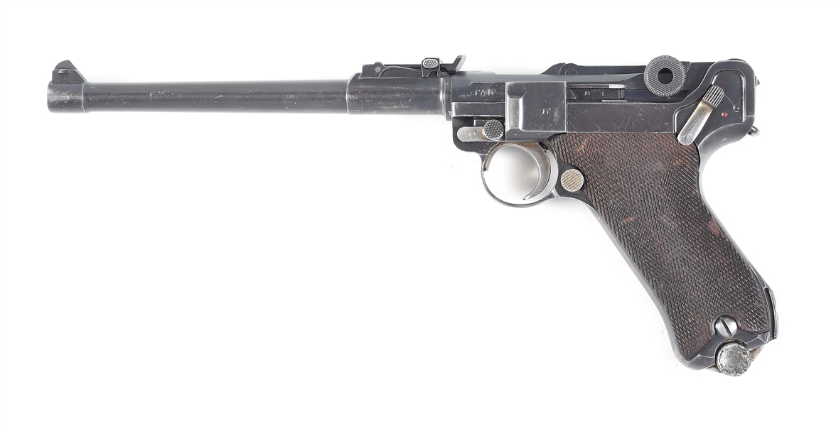 (C) PERSIAN CONTRACT MAUSER ARTILLERY LUGER WITH MATCHING STOCK.