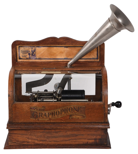 5¢ COLUMBIA GRAPHOPHONE COIN OPERATED PHONOGRAPH.