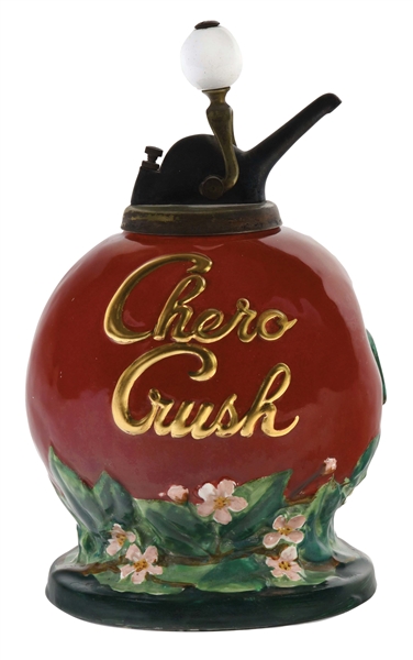 CHERO CRUSH SYRUP DISPENSER.