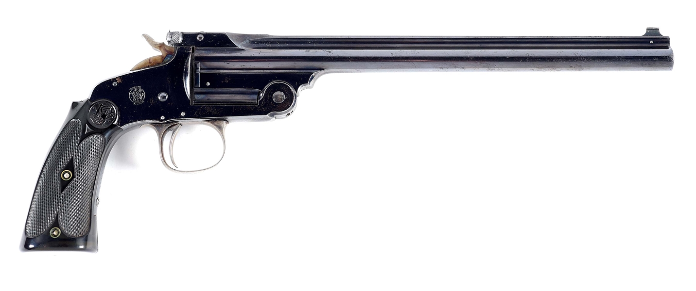 (A) SMITH & WESSON 1ST MODEL OF 1891 SINGLE SHOT.