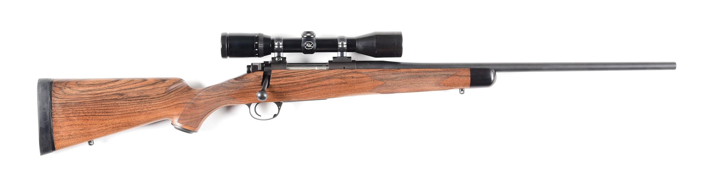 (M) KIMBER 84M SELECT GRADE .308 BOLT ACTION RIFLE WITH SCOPE.