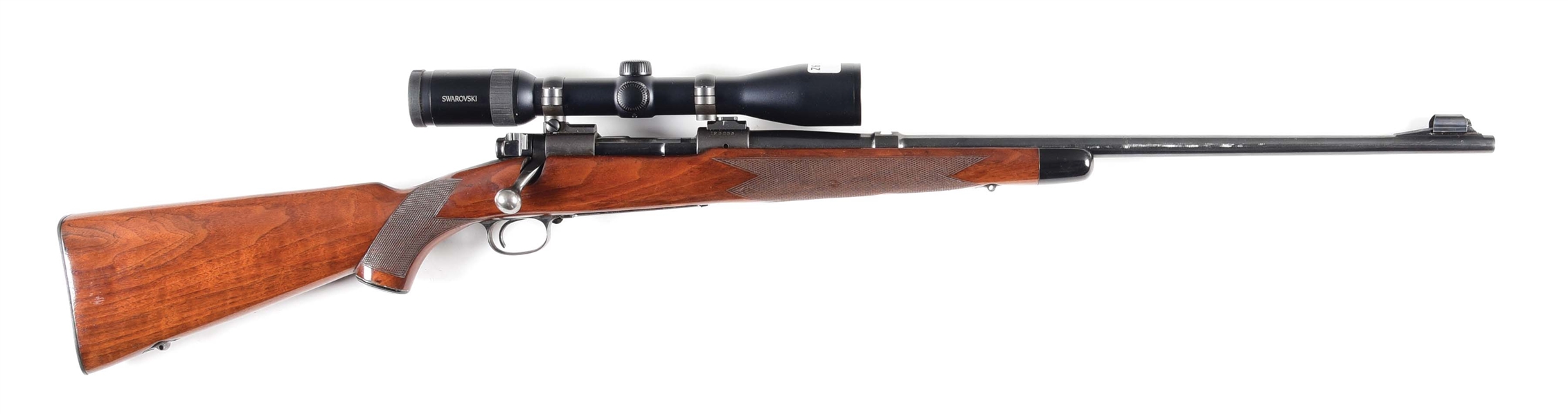 (M) WINCHESTER MODEL 70 SUPER GRADE BOLT ACTION RIFLE WITH SCOPE.