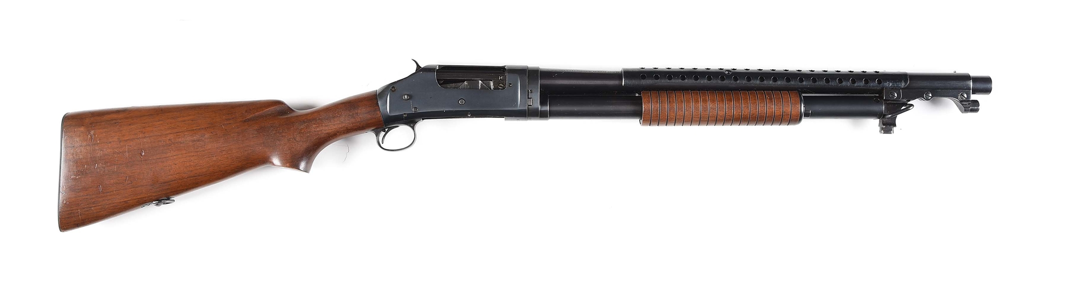 (C) EXTREMELY FINE WINCHESTER 1897 TRENCH GUN (1943)