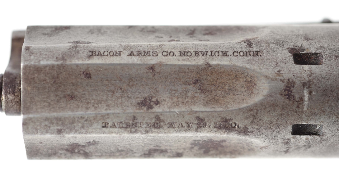 Lot Detail - (A) BACON ARMS CO. .22 RIMFIRE PEPPERBOX REVOLVER WITH ...
