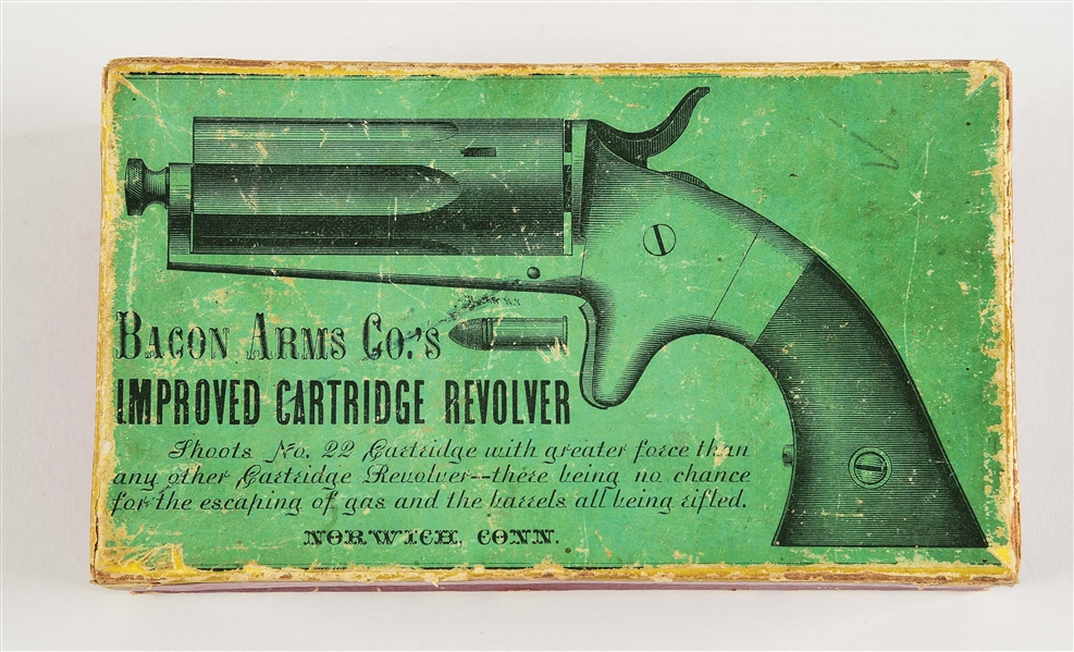 Lot Detail - (A) BACON ARMS CO. .22 RIMFIRE PEPPERBOX REVOLVER WITH ...
