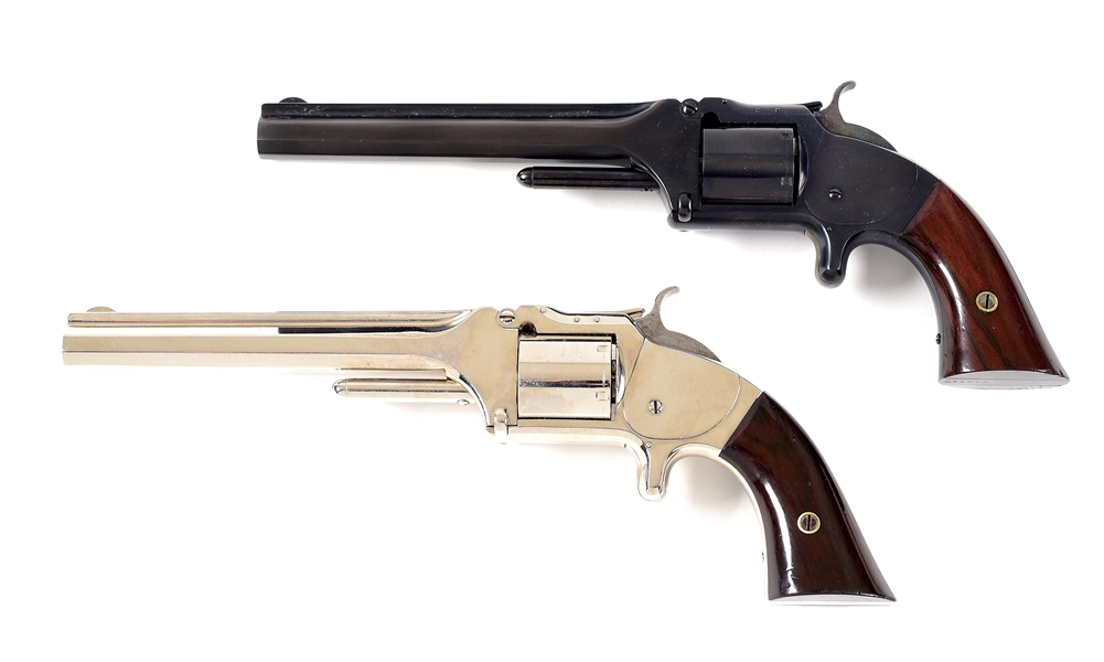 LOT OF 2: SMITH & WESSON MODEL TWO REVOLVERS 