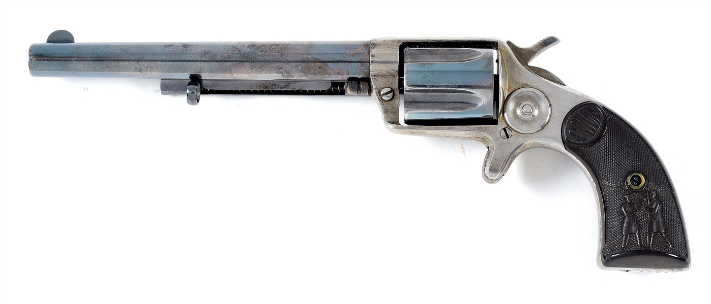 (C) COLT COP AND THUG SINGLE ACTION REVOLVER 
