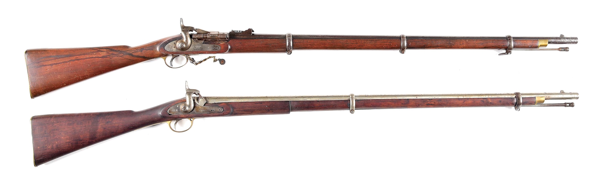 (A) LOT OF 2: ENFIELD RIFLES - MODEL 1853 AND SNIDER.