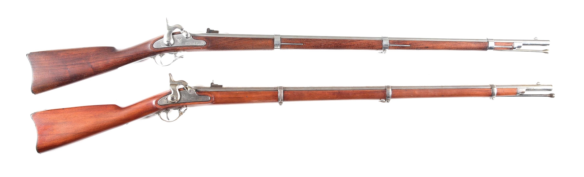 (A) COLLECTORS LOT OF 2: CIVIL WAR MODELS 1861 AND 1863 RIFLE MUSKETS