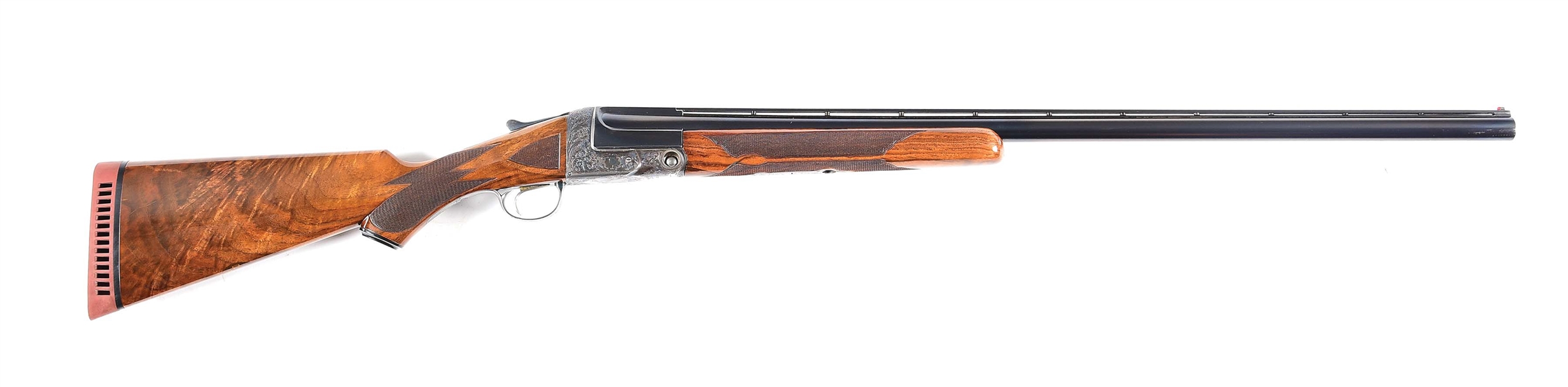 (C) PARKER SC 12 GAUGE SINGLE SHOT SHOTGUN.