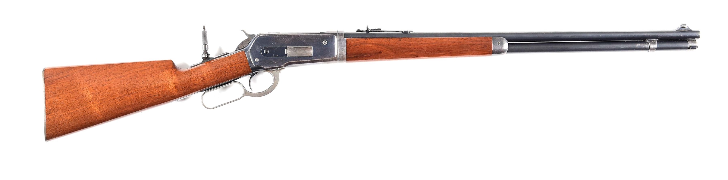 (C) WINCHESTER 1886 TAKEDOWN .33 WCF LEVER ACTION RIFLE.