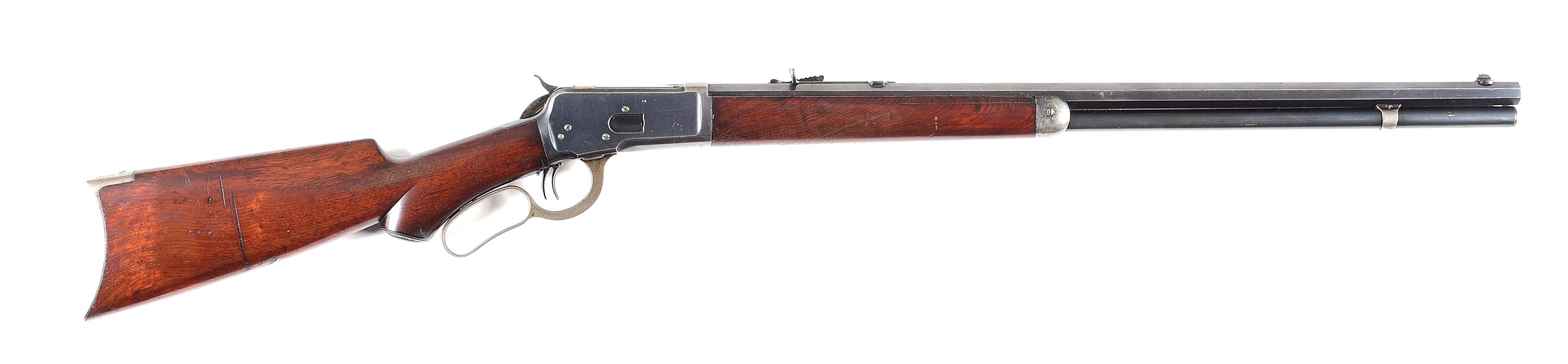 (C) WINCHESTER 1892 .38-40 WCF LEVER ACTION RIFLE.