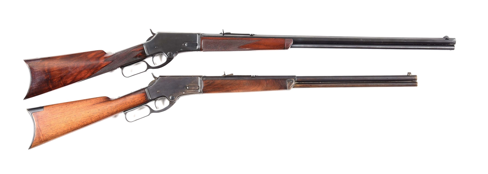 (A) LOT OF 2: SMALL-FRAME MARLIN MODEL 1881 LEVER-ACTION RIFLES.
