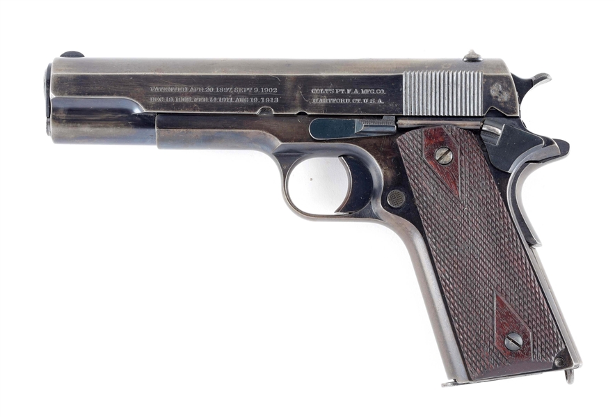 (C) COLT 1911 .45 ACP SEMI-AUTOMATIC PISTOL SOLD TO CANADIAN GOVERNMENT.