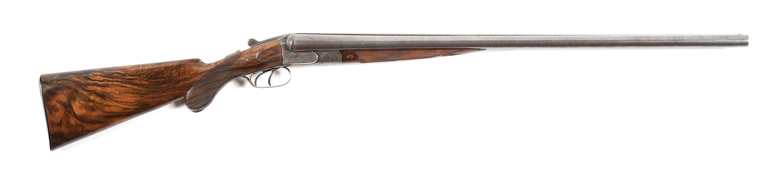 (A) FINE CHARLES DALY "DIAMOND" QUALITY 12 BORE SHOTGUN.