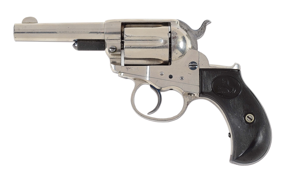 (A) COLT 1877 DOUBLE ACTION LIGHTNING REVOLVER.