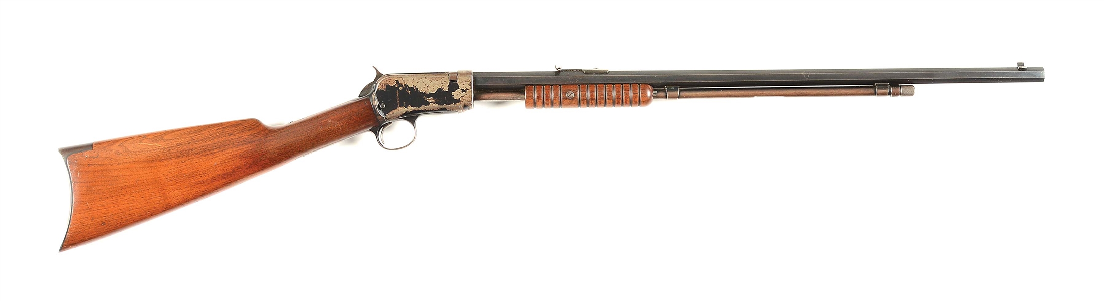 (C) WINCHESTER 1890 SLIDE ACTION .22 WRF RIFLE.