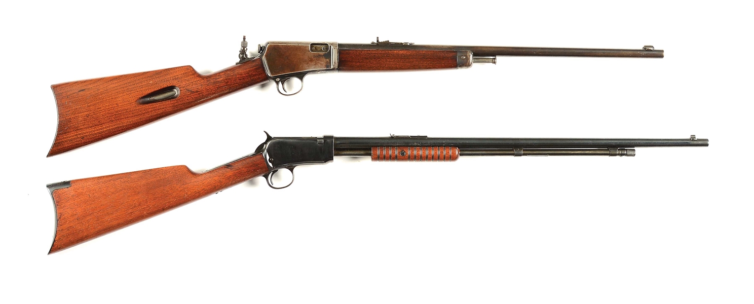 (C) LOT OF 2: WINCHESTER MODEL 03 AND MODEL 90 RIFLES.