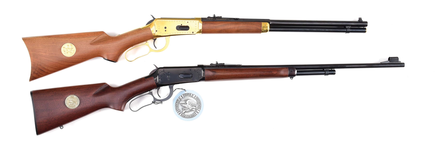 (M) LOT OF TWO: WINCHESTER 94 COMMEMORATIVE LEVER ACTION RIFLES.