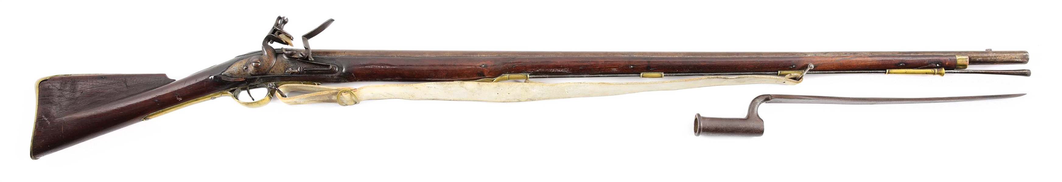 (A) P1756 BRITISH "LONG LAND" MUSKET OF THE 43RD REGIMENT OF FOOT