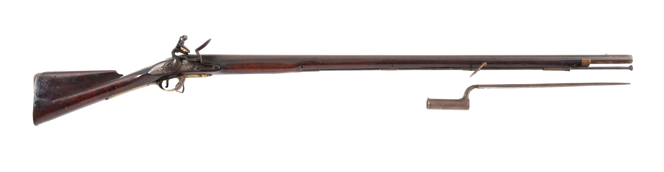 (A) AMERICAN FLINTLOCK MUSKET MARKED TO COL. MOSES LITTLES REGIMENT.