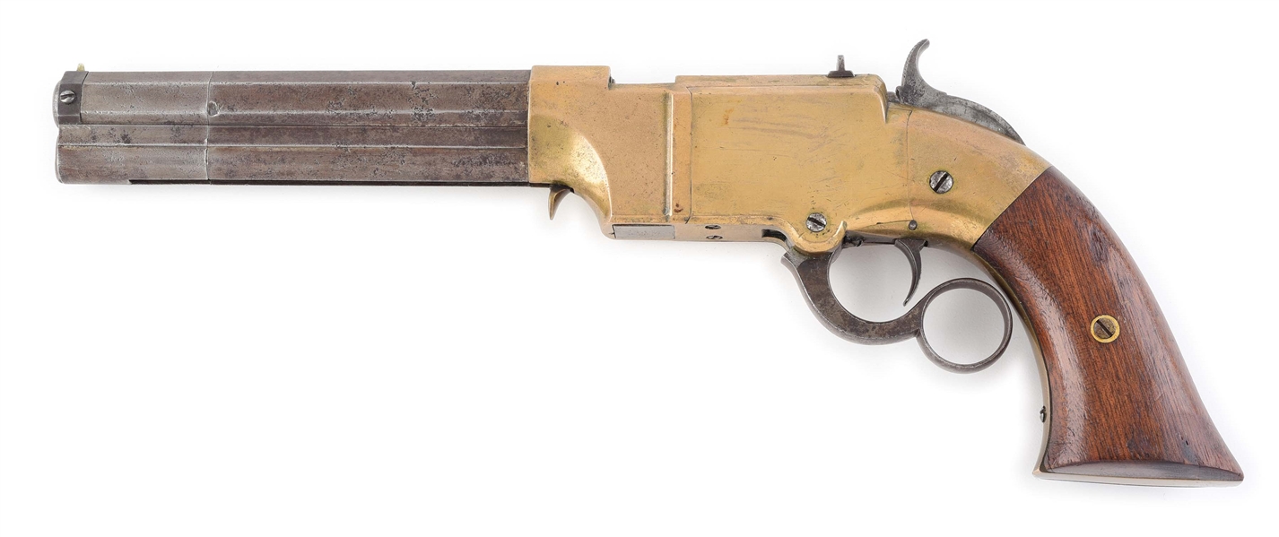 (A) VOLCANIC NAVY PISTOL WITH 6" BARREL