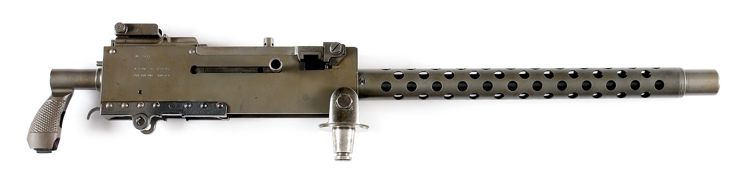 (N) FINE PHOENIX ARMORY SIDEPLATE BROWNING MODEL 1919A4 MACHINE GUN (FULLY TRANSFERABLE).