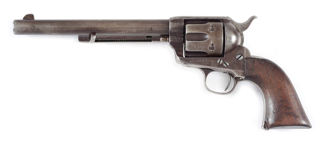 (A) COLT 1873 CAVALRY SINGLE ACTION ARMY .45 LC REVOLVER.