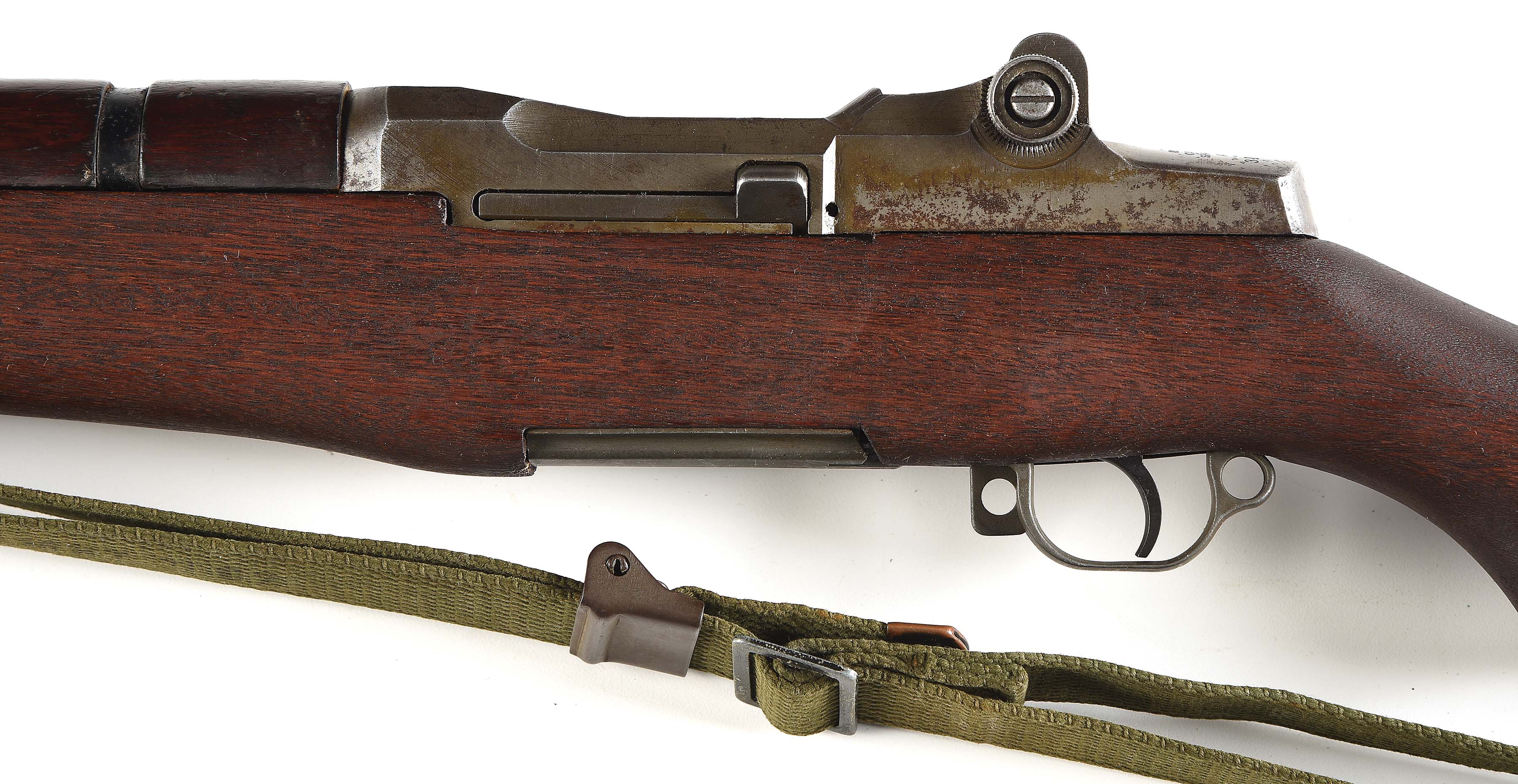 C) world war II springfield M1 garand rifle (1944). 