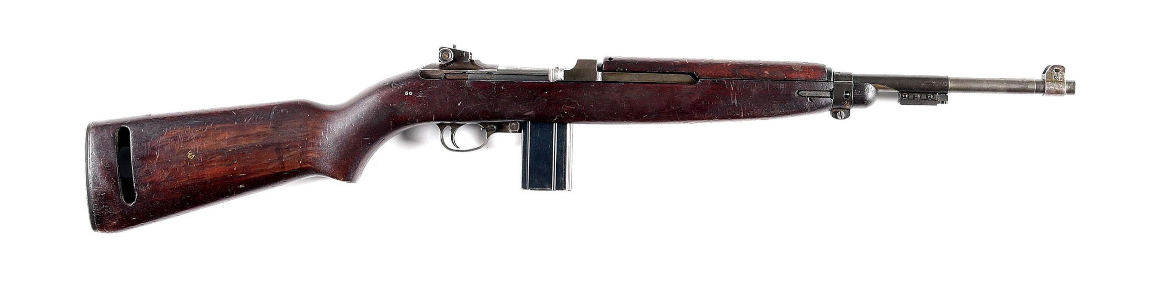 (C) SAGINAW PRODUCTION M1 SEMI AUTOMATIC CARBINE WITH ISRAELI MARKINGS.