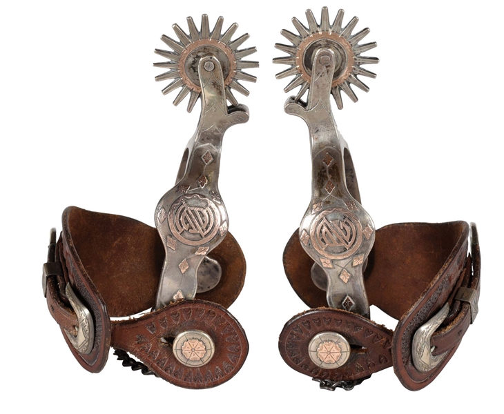 SILVER AND GOLD INCORPORATED SPURS. 