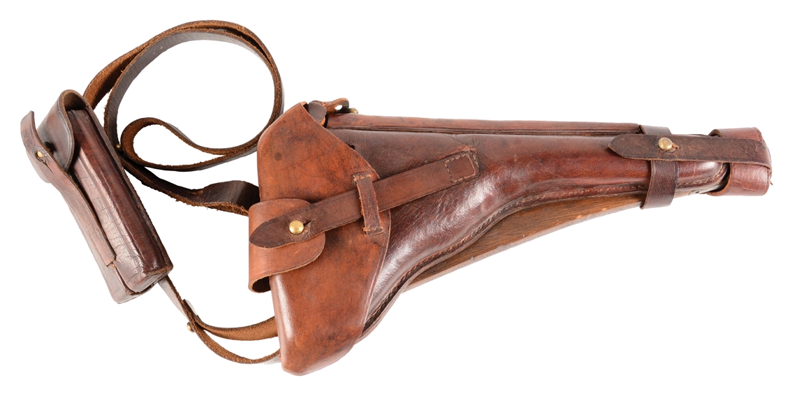 PERSIAN ARTILLERY LUGER HOLSTER AND STOCK
