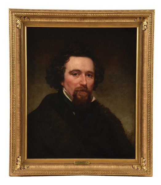 CHARLES LORING ELLIOTT (AMERICAN 1812 - 1868) PORTRAIT OF MATTHEW BRADY (1822 - 1896).