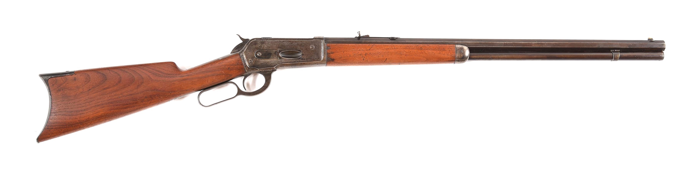 (A) WINCHESTER MODEL 1886 .45-90 WCF LEVER ACTION RIFLE
