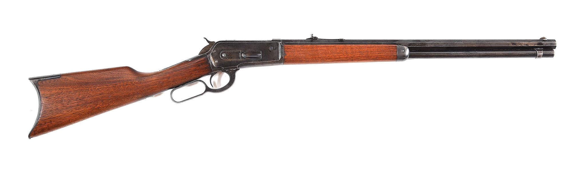 (A) WINCHESTER MODEL 1886 .38-56 WCF LEVER ACTION RIFLE