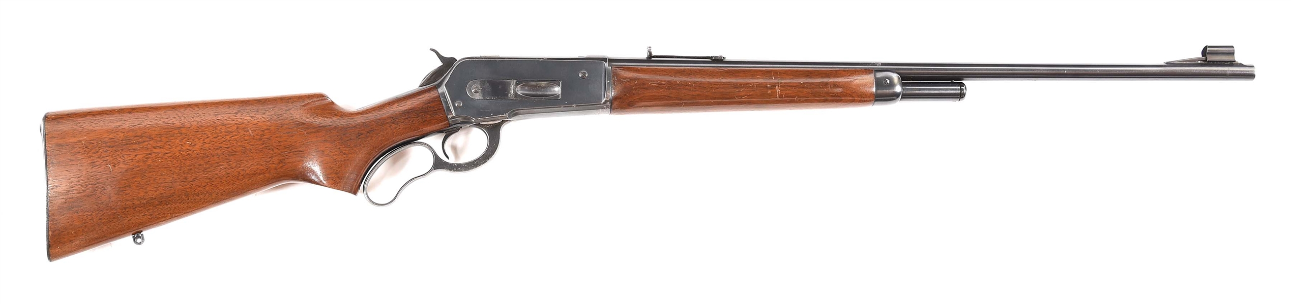 (C) WINCHESTER MODEL 71 .348 WCF LEVER ACTION RIFLE