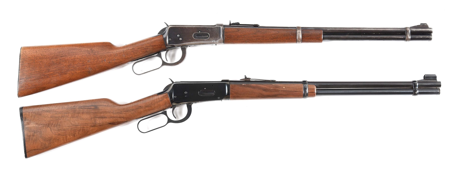 (C) PAIR OF WINCHESTER MODEL 94 CARBINES IN 25-35 & 30-30.
