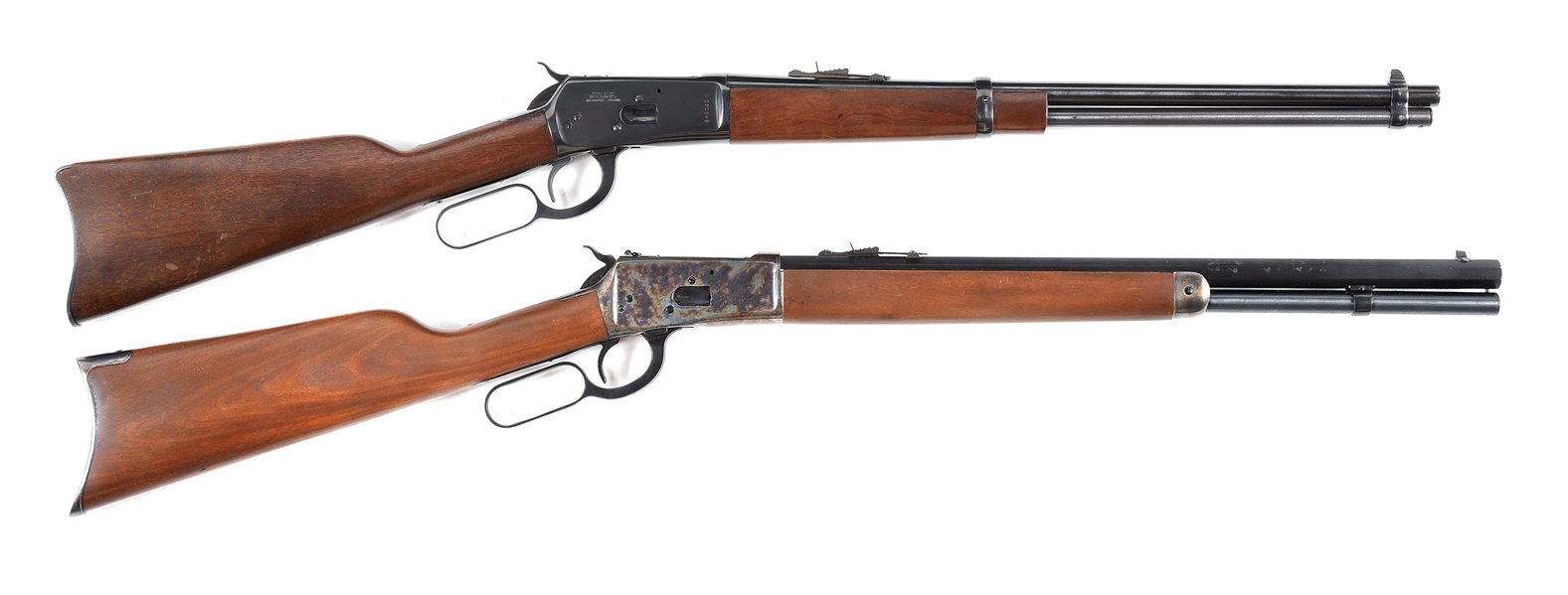 (M) LOT OF 2: ROSSI 92 LEVER ACTION RIFLES.