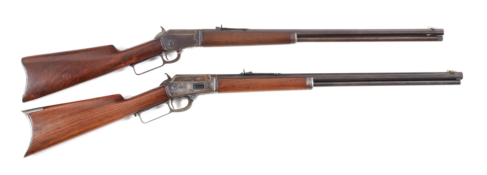 (C) LOT OF 2: MARLIN  LEVER ACTION RIFLES.