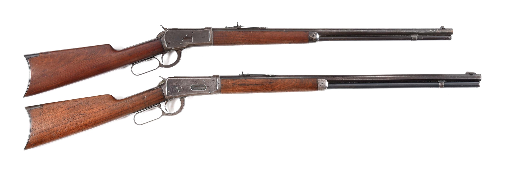 (C) LOT OF 2: WINCHESTER 92 AND 94 LEVER ACTION RIFLES.